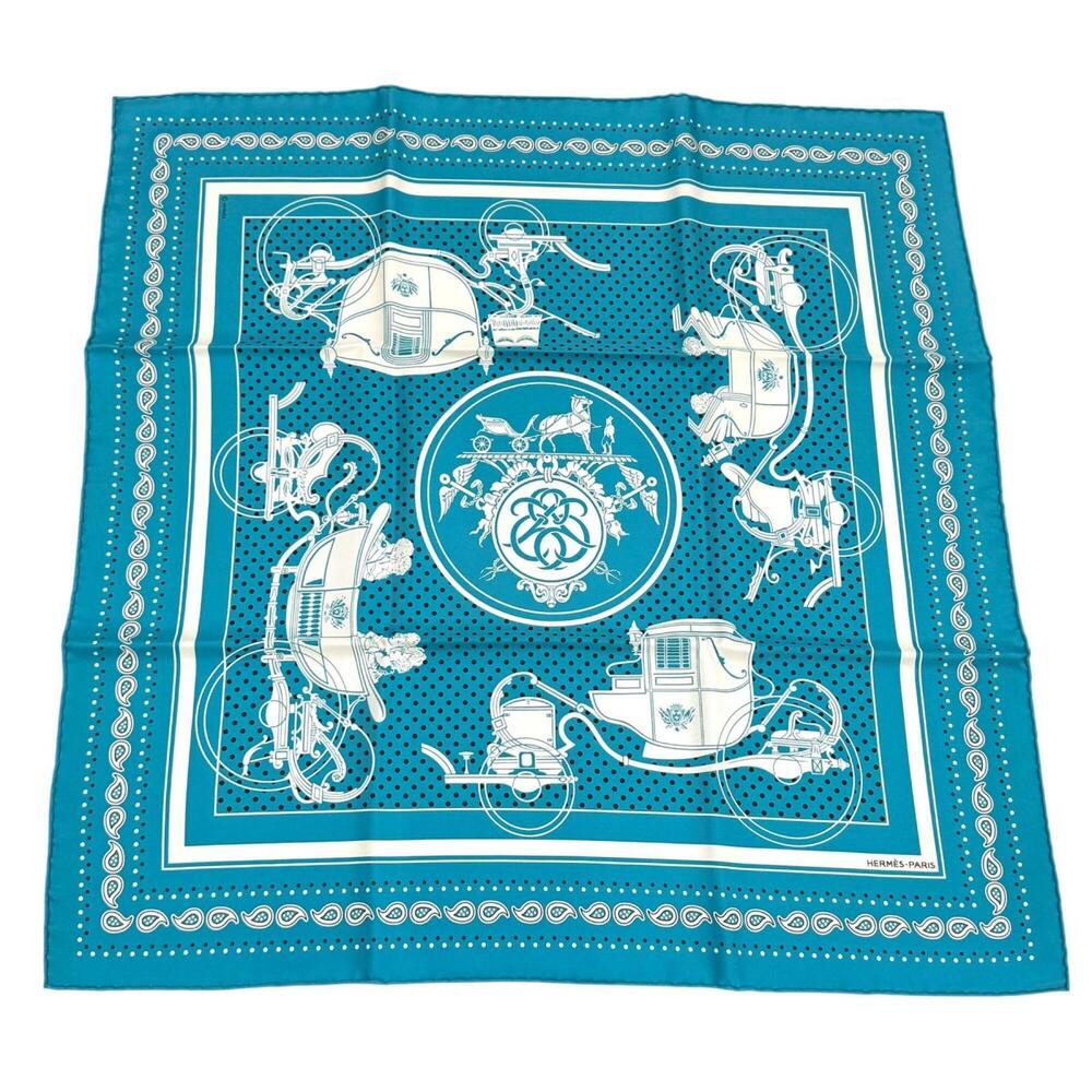 HERMES Silk Scarf